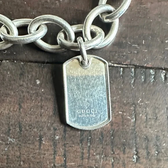 Gucci Silver Key Charm Bracelet - Picture 3 of 5